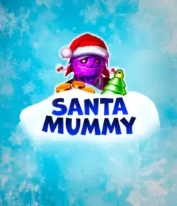  Откройте для себя уникальный слот "Santa Mummy" от Belatra, где Санта-мумия добавляет веселья в праздники. На изображении изображена мумия, одетая в костюм Санты, окруженная снежными хлопьями. Она напоминает новогоднее веселье и радость. Название игры "Santa Mummy" выделено крупными белыми буквами на голубом облаке.
